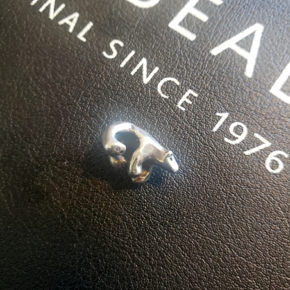 Trollbeads silver Ice Bear RETIRED